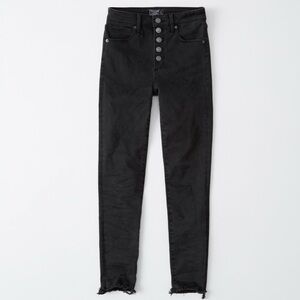 Abercrombie & Fitch High Rise Super Skinny Ankle Jeans
